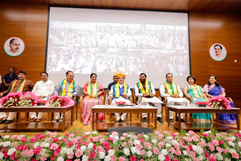 भाजपा राष्ट्रीय अध्यक्ष जगत प्रकाश नड्डा ने दिल्ली एवं हरियाणा के 6 जिला कार्यालयों का डिजिटल उद्घाटन किया
