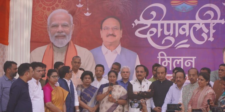 हर्षोल्लास से मना दिल्ली भाजपा मीडिया विभाग का दिवाली मंगल मिलन